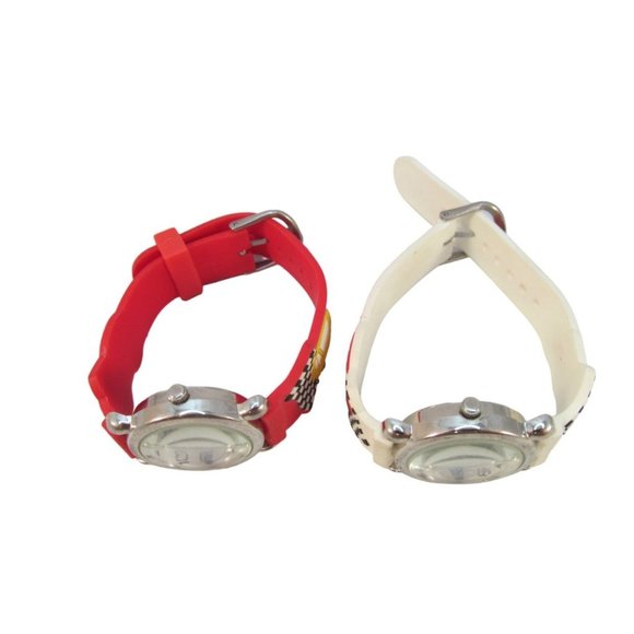 Children Geneva 3D Multi Color Cars Rubber Band Watches 2 piece Lot - Picture 9 of 11